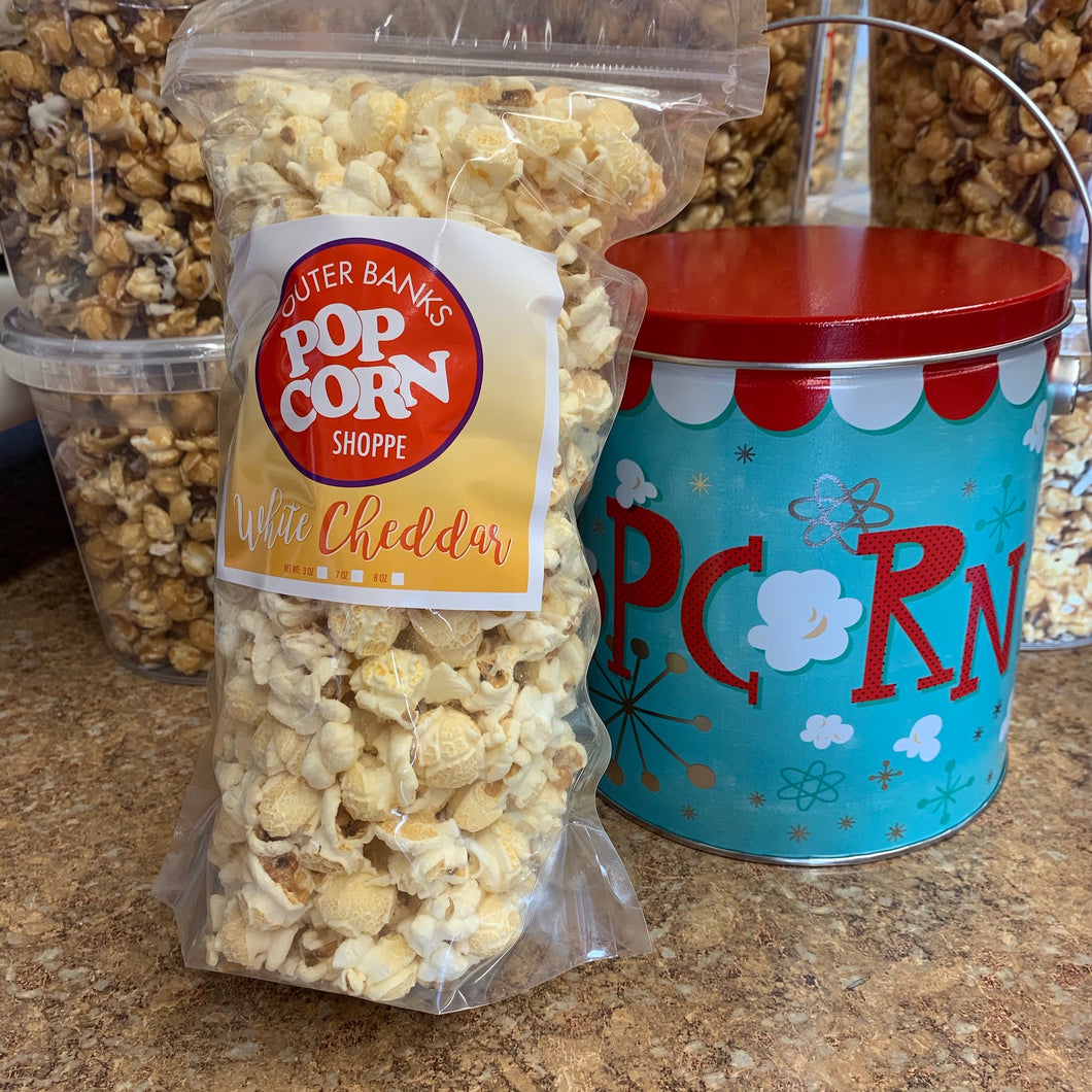 WHITE CHEDDAR | OBX POPCORN IS A DELICIOUS WAY TO FUNDRAISE